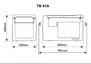 Автохолодильник компрессорный Indel B TB41A 