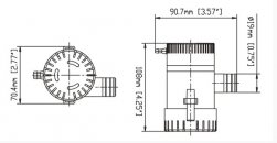 Погружной насос SFBP1-G500-01 12 вольт