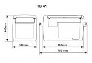 Автохолодильник компрессорный Indel B TB41