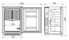 Минихолодильник Dometic miniCool DS300 ALU