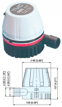 Трюмная помпа TMC 900